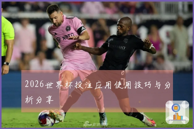 2026世界杯投注应用使用技巧与分析分享