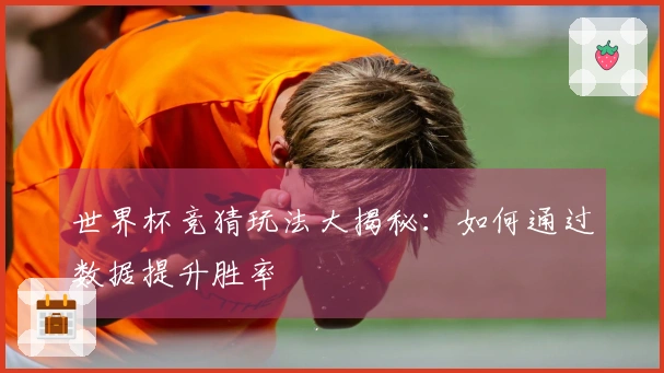 世界杯竞猜玩法大揭秘：如何通过数据提升胜率